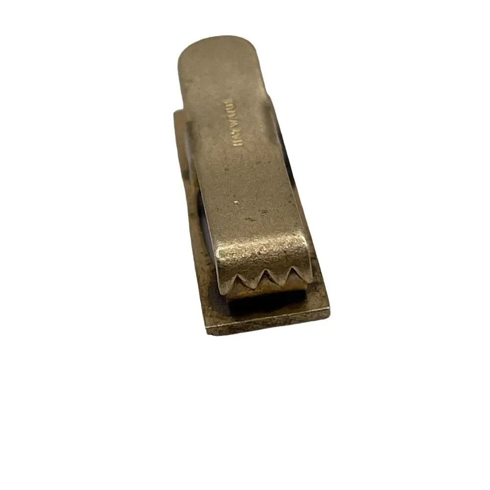 WEH CO Walter E. Hayward Gold Tone Men’s‎ Bar Pin blank monogram Mini Vintage